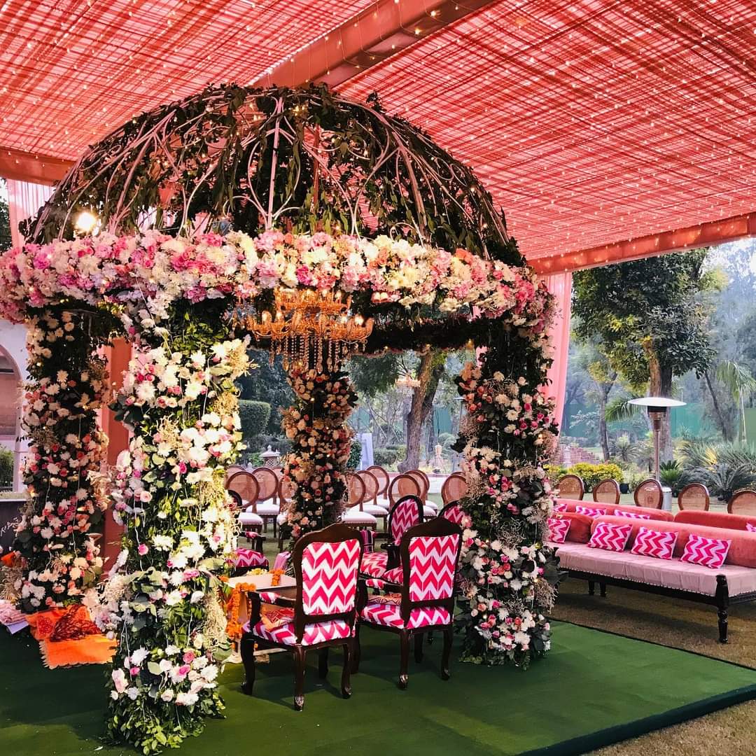 Colorful festival celebration